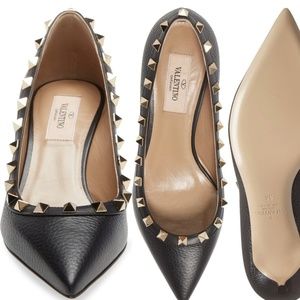 Valentino Garavani Rockstud Kitten Heel Pump
